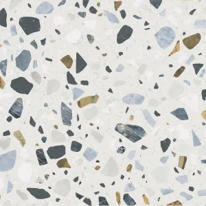 Crisp Grey Terrazzo Textured Tile by Beaumont Tiles, a Outdoor Tiles & Pavers for sale on Style Sourcebook