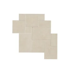 Pierre Blanco Limestone Extra Textured French Pattern Tile by Beaumont Tiles, a Outdoor Tiles & Pavers for sale on Style Sourcebook