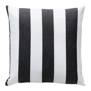 J.Elliot Outdoor Stripe Black 50x50cm Cushion by null, a Cushions, Decorative Pillows for sale on Style Sourcebook