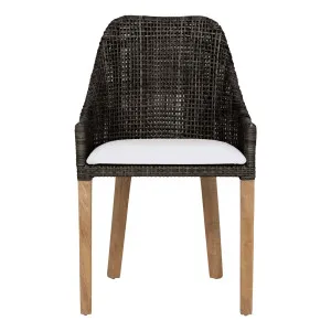 Tamba Dining Chair in Rattan Chocolate / Mangowood by OzDesignFurniture, a Dining Chairs for sale on Style Sourcebook