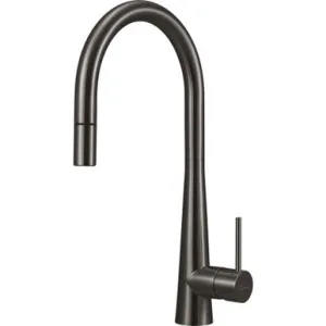Essente Gooseneck Pull-Out Sink Mixer | Made From Gunmetal By Oliveri by Oliveri, a Kitchen Taps & Mixers for sale on Style Sourcebook