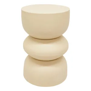 Steffi Stool in Off White by OzDesignFurniture, a Stools for sale on Style Sourcebook