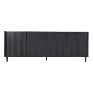 Gabino Buffet 220cm in Black by OzDesignFurniture, a Sideboards, Buffets & Trolleys for sale on Style Sourcebook