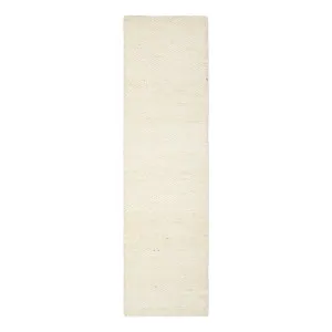 Hive Rug 80x300cm in White by OzDesignFurniture, a Contemporary Rugs for sale on Style Sourcebook