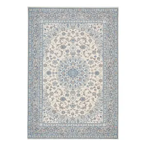 Melody Kashan Rug 240x340cm in Blue by OzDesignFurniture, a Contemporary Rugs for sale on Style Sourcebook