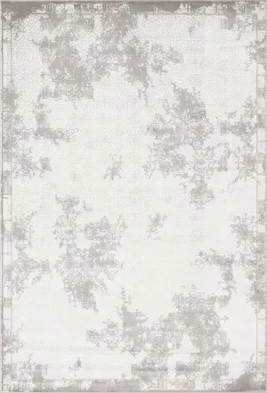 Fadime Charcoal Grey And Ivory Traditional Distressed Rug by Miss Amara, a Contemporary Rugs for sale on Style Sourcebook