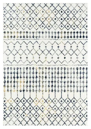 Molly Multi-Colour Tribal Diamond Rug by Miss Amara, a Persian Rugs for sale on Style Sourcebook