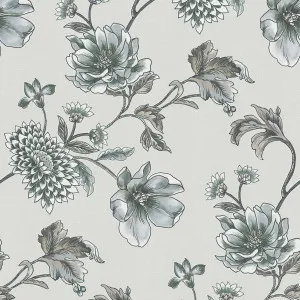 Laurel Silver Green by Wortley, a Fabrics for sale on Style Sourcebook