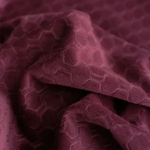 Honeycomb Merlot by Wortley, a Fabrics for sale on Style Sourcebook
