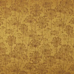 Fennel Flower Yellow Ochre by Ashley Wilde - Clarissa Hulse, a Fabrics for sale on Style Sourcebook