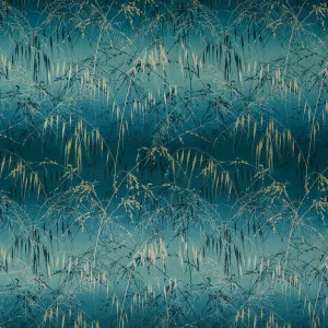Meadow Grass French Navy by Ashley Wilde - Clarissa Hulse, a Fabrics for sale on Style Sourcebook