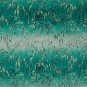 Meadow Grass Verdigris by Ashley Wilde - Clarissa Hulse, a Fabrics for sale on Style Sourcebook
