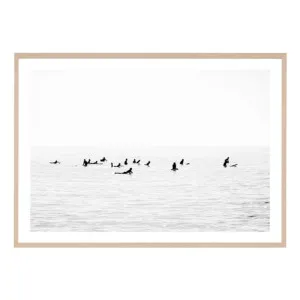 Byron Surfers Framed Print in 62 x 45cm by OzDesignFurniture, a Prints for sale on Style Sourcebook
