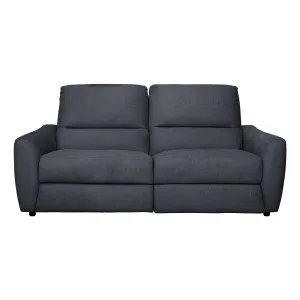 Portland 2 Seater Recliner Sofa in Belfast Charcoal by OzDesignFurniture, a Chairs for sale on Style Sourcebook