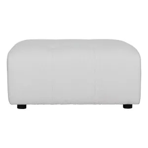 Rubin Ottoman in Het White by OzDesignFurniture, a Ottomans for sale on Style Sourcebook