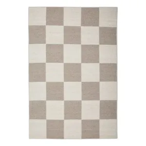 Stockholm Odin Rug 155x225cm in Stone/Off White by OzDesignFurniture, a Contemporary Rugs for sale on Style Sourcebook