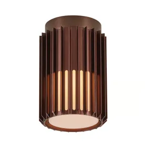 Nordlux Aludra IP54 Ceiling Mount Exterior Light Brown Metallic by Nordlux, a Outdoor Lighting for sale on Style Sourcebook