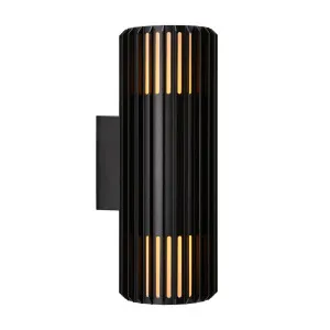 Nordlux Aludra Up/Down IP54 Wall Light Black by Nordlux, a Outdoor Lighting for sale on Style Sourcebook