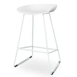Ex Display - Allen 65cm Bar Stool - White by Interior Secrets - AfterPay Available by Interior Secrets, a Bar Stools for sale on Style Sourcebook