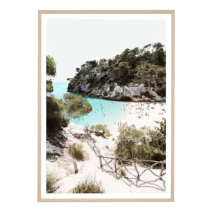 Hidden Paradise Framed Print in 45 x 62cm by OzDesignFurniture, a Prints for sale on Style Sourcebook