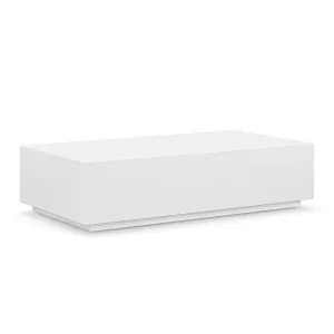 Plade Concrete Coffee Table, White by L3 Home, a Coffee Table for sale on Style Sourcebook