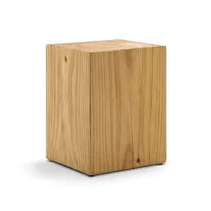 Blok Square Stump Stool, Natural by L3 Home, a Side Table for sale on Style Sourcebook