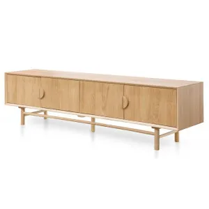 Ex Display - Ducan 2.1m TV Entertainment Unit - Natural Wood by Interior Secrets - AfterPay Available by Interior Secrets, a Entertainment Units & TV Stands for sale on Style Sourcebook