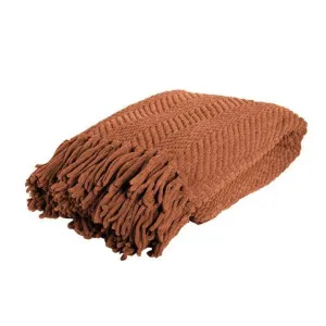 J.Elliot Louie Pecan Throw by null, a Throws for sale on Style Sourcebook