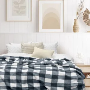 Odyssey Living Golden Fleece Check Blanket by null, a Blankets & Throws for sale on Style Sourcebook