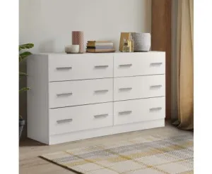 Artiss 6 Chest of Drawers - VEDA White by Kid Topia, a Kids Storage & Toy Boxes for sale on Style Sourcebook