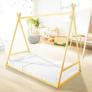 Kids Tent Montessori Toddler Floor Bed Wooden Bedframe by Kid Topia, a Kids Beds & Bunks for sale on Style Sourcebook