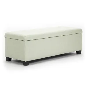 La Bella 102cm Light Green Toy Chest Bench - Kids' Room Storage and Seating by Kid Topia, a Kids Storage & Toy Boxes for sale on Style Sourcebook