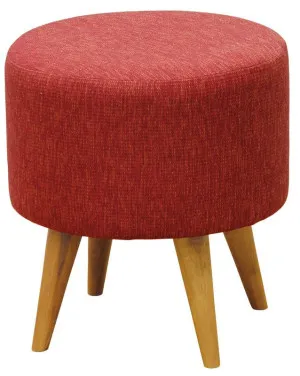 Manhattan Round Ottoman (Cherry Red) by Kid Topia, a Kids Storage & Toy Boxes for sale on Style Sourcebook