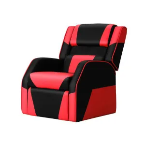 Keezi Kids Recliner Chair PU Leather Gaming Sofa Lounge Couch Children Armchair by Kid Topia, a Kids Sofas & Chairs for sale on Style Sourcebook