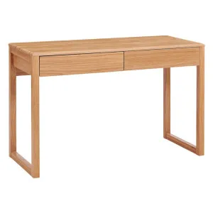 Avalon American White Oak Timber Desk, 120cm, Oak by Life Interiors, a Desks for sale on Style Sourcebook