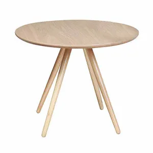 Coco Wooden Round Dining Table, 70cm, Natural by Life Interiors, a Dining Tables for sale on Style Sourcebook