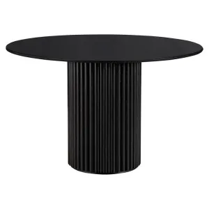 Cosmos Round Dining Table, 120cm, Black by Life Interiors, a Dining Tables for sale on Style Sourcebook