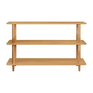 Aria Wooden Low Display Shelf, Large, Oak by Life Interiors, a Wall Shelves & Hooks for sale on Style Sourcebook