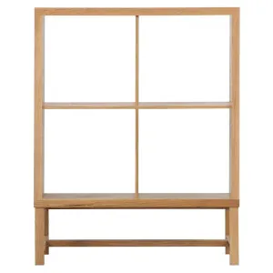 Olsen Oak Timber Cube Shelf, 2x2, Oak by Life Interiors, a Wall Shelves & Hooks for sale on Style Sourcebook