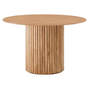 Cosmos Round Dining Table, 105cm, Oak by Life Interiors, a Dining Tables for sale on Style Sourcebook