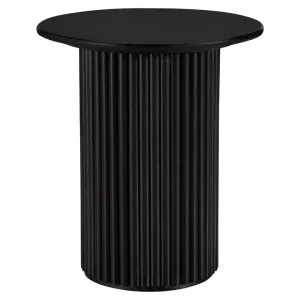 Cosmos Round Side Table, Black by Life Interiors, a Side Table for sale on Style Sourcebook