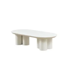 Holt 1.3m Coffee Table - Full White by Interior Secrets - AfterPay Available by Interior Secrets, a Coffee Table for sale on Style Sourcebook