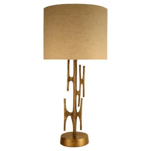 Aztec Metal Base Table Lamp by Tantra, a Table & Bedside Lamps for sale on Style Sourcebook