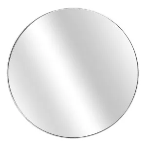 Ryleigh Iron Frame Round Wall Mirror, 80cm, White by Tantra, a Mirrors for sale on Style Sourcebook
