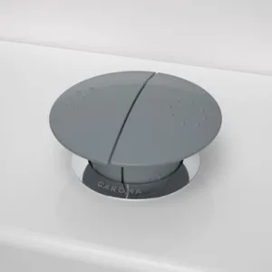 Round Care Button Anthracite Germgard In Grey By Caroma by Caroma, a Toilets & Bidets for sale on Style Sourcebook