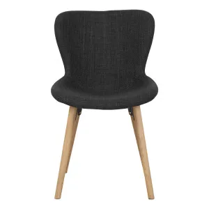 Ross Dining Chair in Dark Grey / Oak by OzDesignFurniture, a Dining Chairs for sale on Style Sourcebook