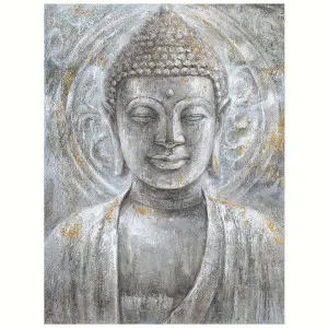 "Buddha Bust" Stretched Canvas Wall Art Print, 120cm by PNC Imports, a Artwork & Wall Decor for sale on Style Sourcebook