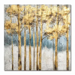 "Golden Grove Shades" Stretched Canvas Wall Art Painting, 80cm by PNC Imports, a Artwork & Wall Decor for sale on Style Sourcebook