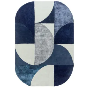 Asiatic Oval Indigo by Asiatic, a Contemporary Rugs for sale on Style Sourcebook