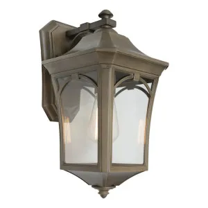Burston IP44 Exterior Wall Lantern, Large, Old Bronze by Cougar Lighting, a Outdoor Lighting for sale on Style Sourcebook